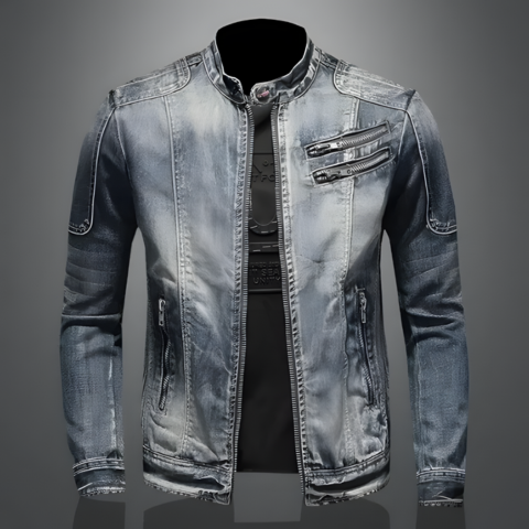 Veste Jean Détendue Hiver Homme - LuxeStyle