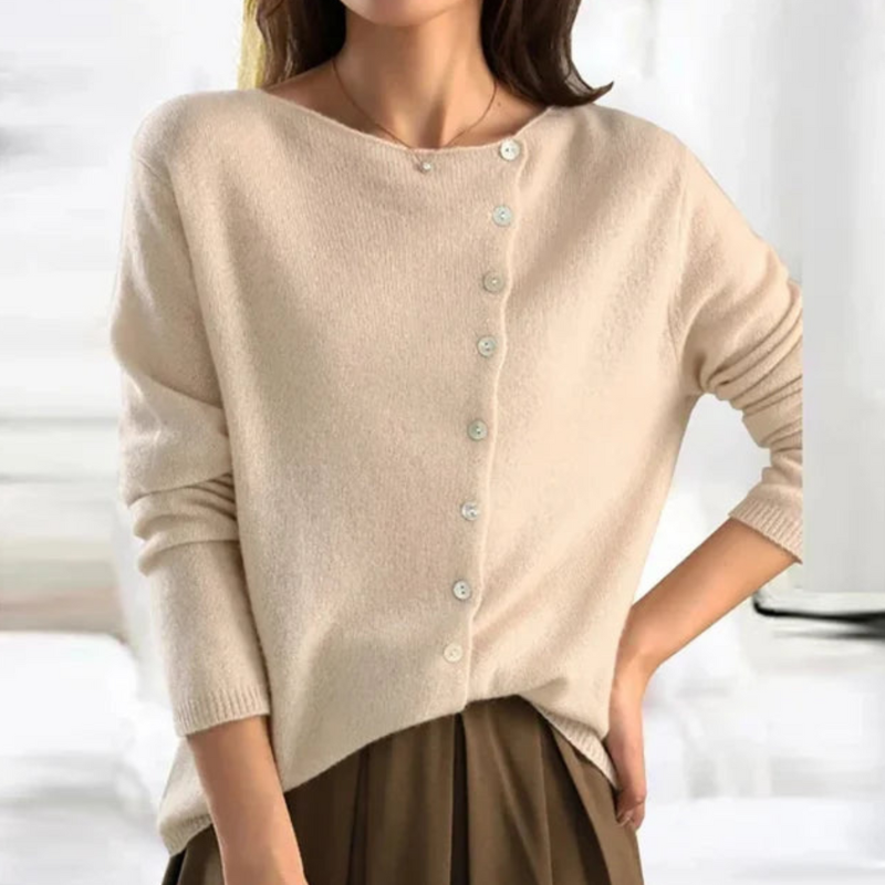 Pull Femme Laine Miel Chaleureux - LuxeStyle