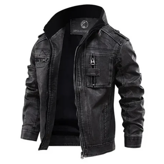 Veste Motard Homme Hivernale | Manches Longues - luxestyle
