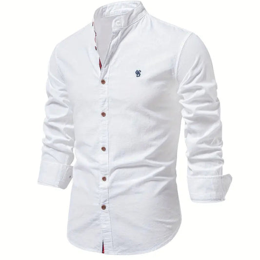 Chemise Relaxe à Manches Longues pour Homme - LuxeStyle
