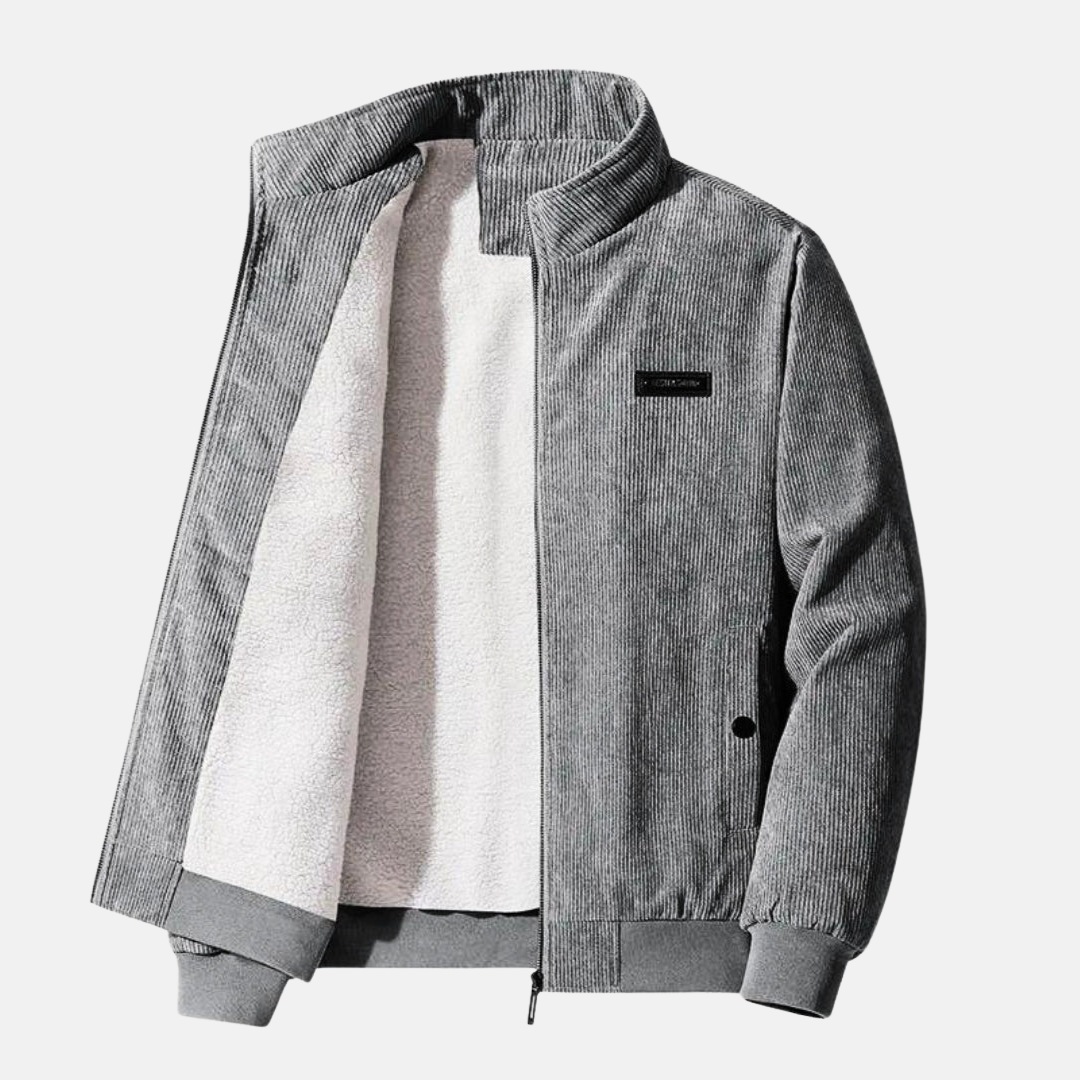 Veste Velours Douce Éclair Polaire - BlxckFR