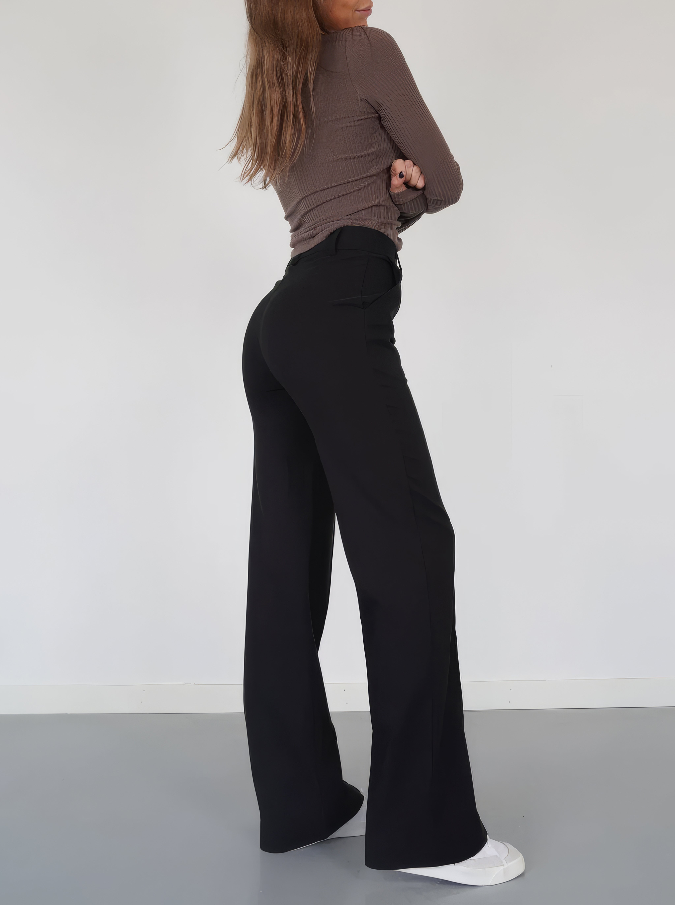 Pantalon Décontracté Femme Grande Taille - luxestyle