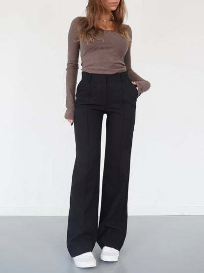 Pantalons Évasés Tendance pour Femmes pour un Look Décontracté
