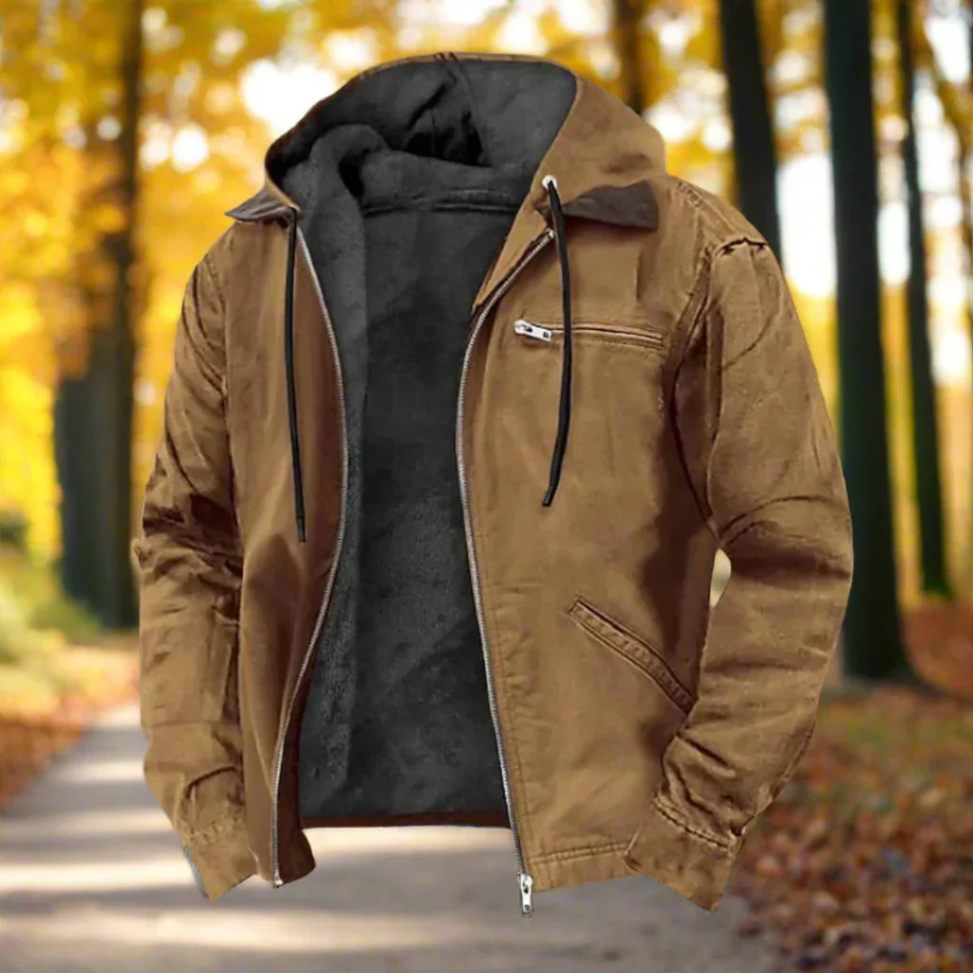 Veste Hivernale Homme Capuche Douillette - luxestyle