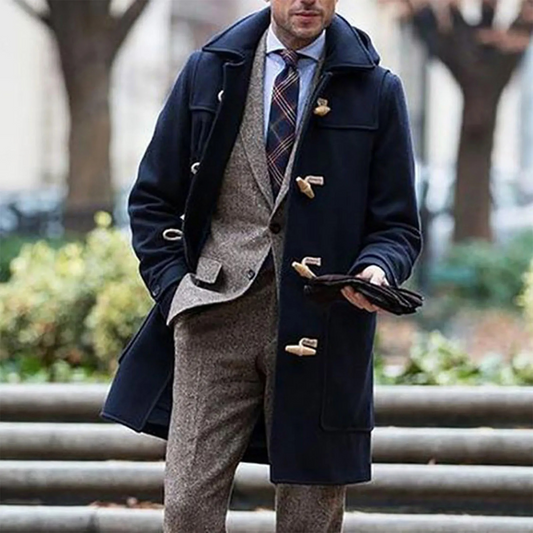 Manteau Hiver Homme Capuche avec Fermeture Éclair - LuxeStyle