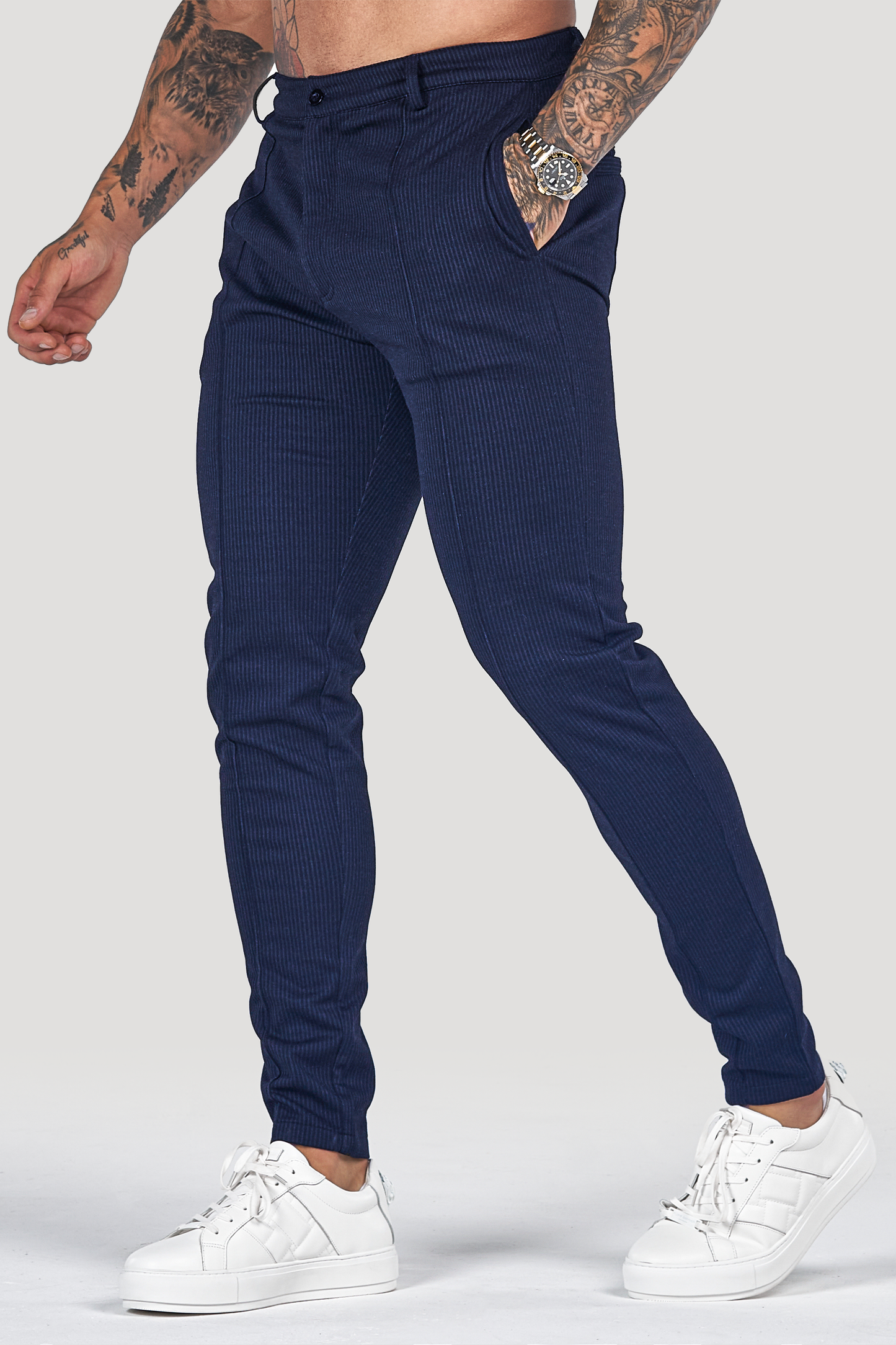 Pantalon Homme Style Élégant pour Bureau et Loisirs