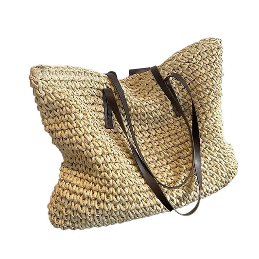 Sac Tressé Grande Capacité avec Sangles Adjustables - LuxeStyle