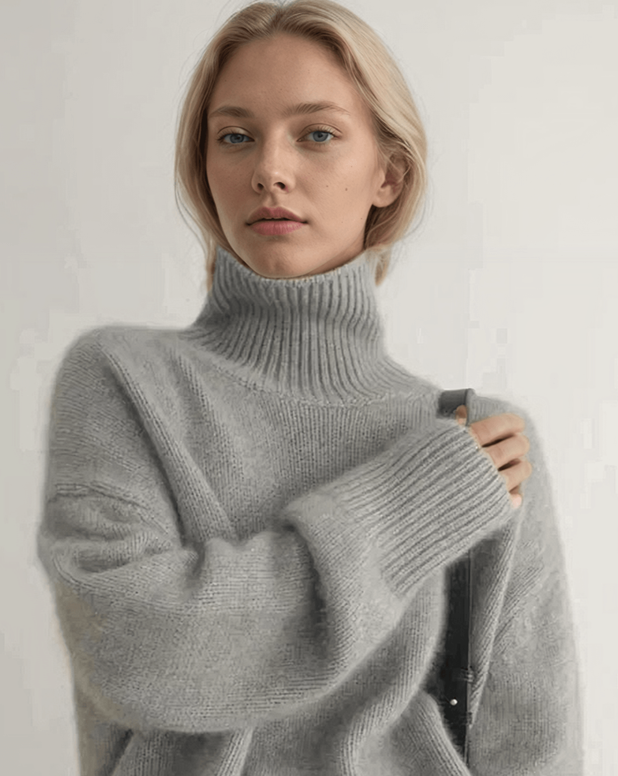 Pull Col Roulé Féminin Chic - luxestyle