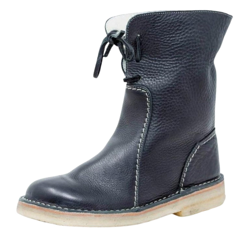 Bottes Mi-Mollet Fourrure Douce et Élégantes