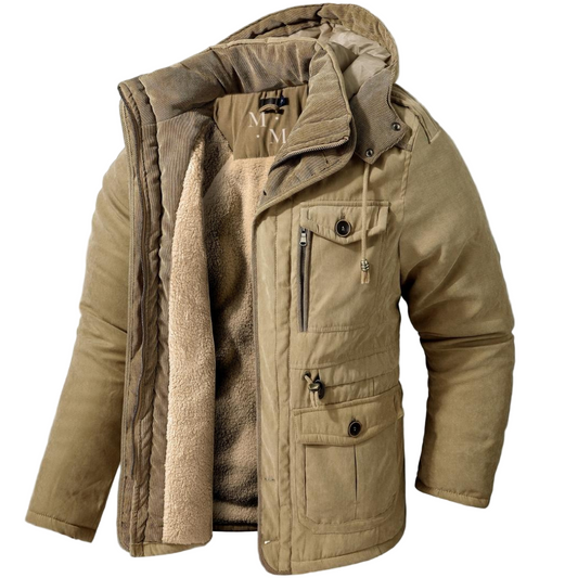 Veste Hiver Homme Élégante à Capuche - luxestyle