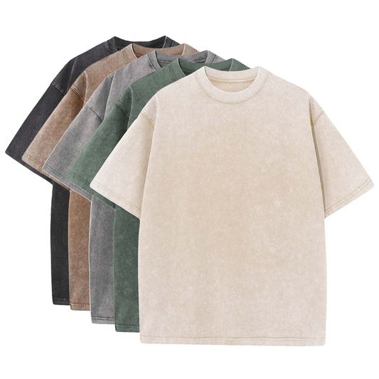T-shirts Homme Classique 5 Pièces - luxestyle