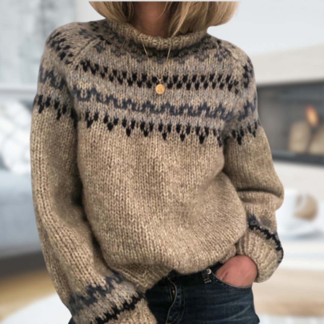 Martina | Pull Féminin Douillet Hiver - luxestyle