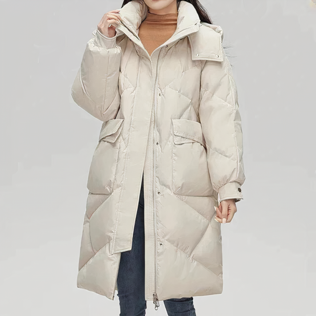 Parka Femme Élégante Longue - luxestyle