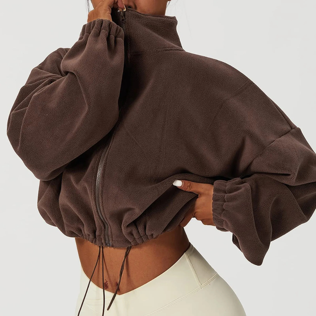 Veste Polaire Élégante Femme Hiver - luxestyle
