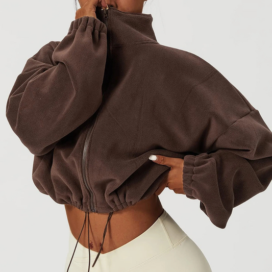 Veste Polaire Élégante Femme Hiver - luxestyle