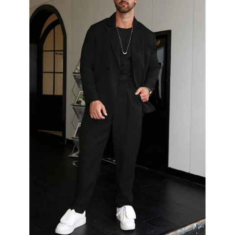 Costume Homme Élégant Taille Slim | Ensemble Classique Deux Pièces - LuxeStyle