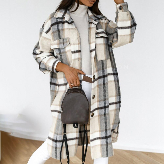 Imperméable Femme Élégant Long - luxestyle