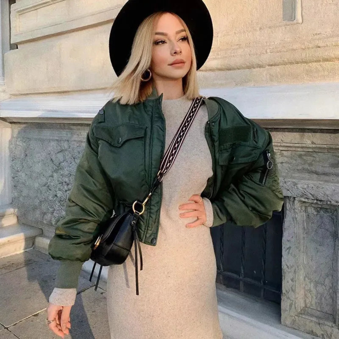 Veste Femme Élégante Courte - luxestyle