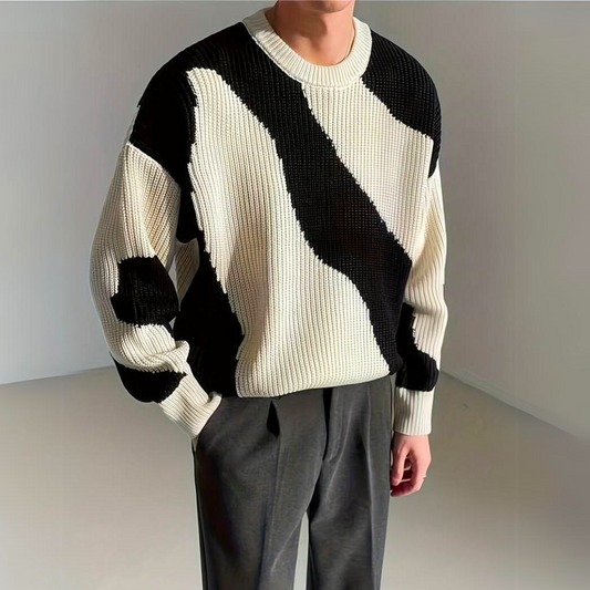 Pull Tricoté Homme Confortable - luxestyle
