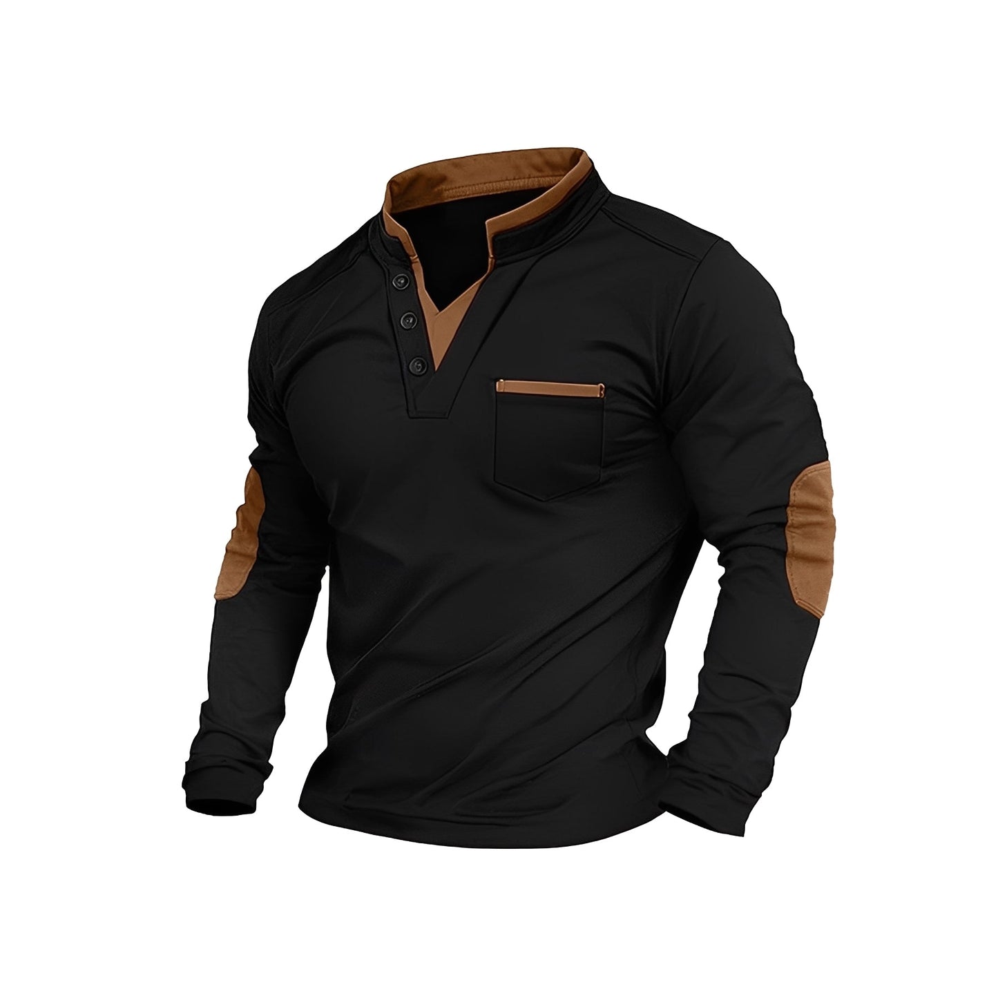 Pull Col V Classique Homme - LuxeStyle