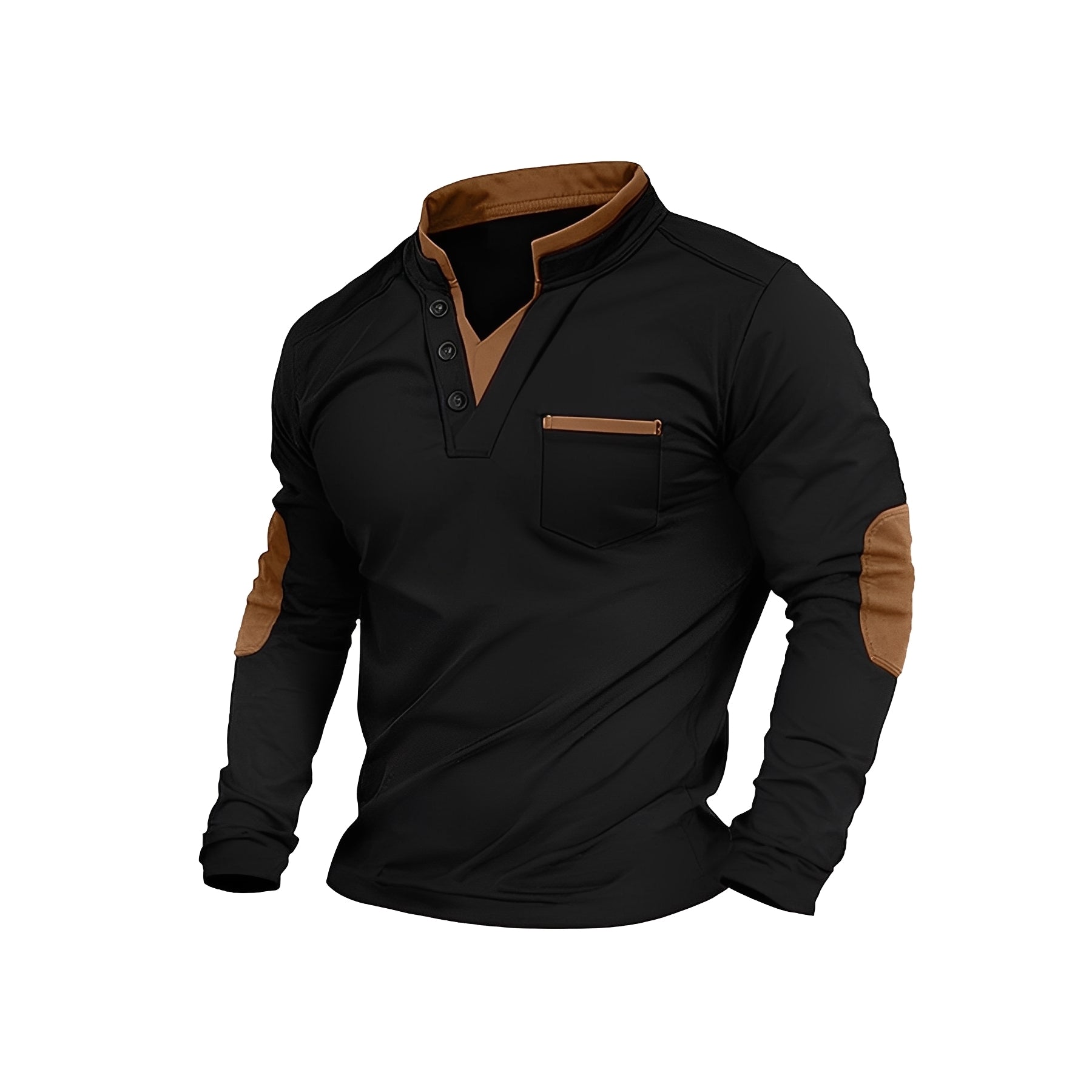Pull Col V Classique Homme - LuxeStyle