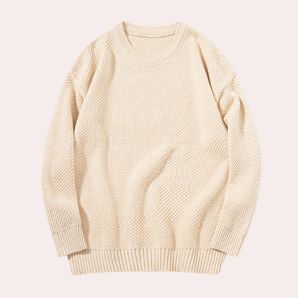 Pull Homme Classique Col Rond - luxestyle