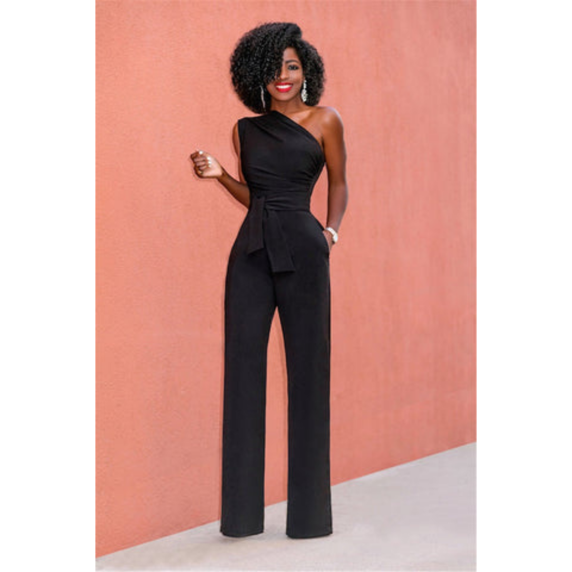 Combinaison Élégante Femme Épaules Découvertes - luxestyle