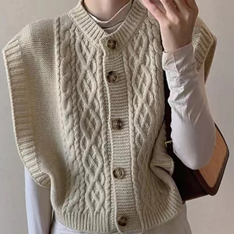 Gilet Femme Élégant Sans Manches - luxestyle