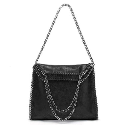 Sac à Main Cuir Mini avec Chaîne Élégante - LuxeStyle