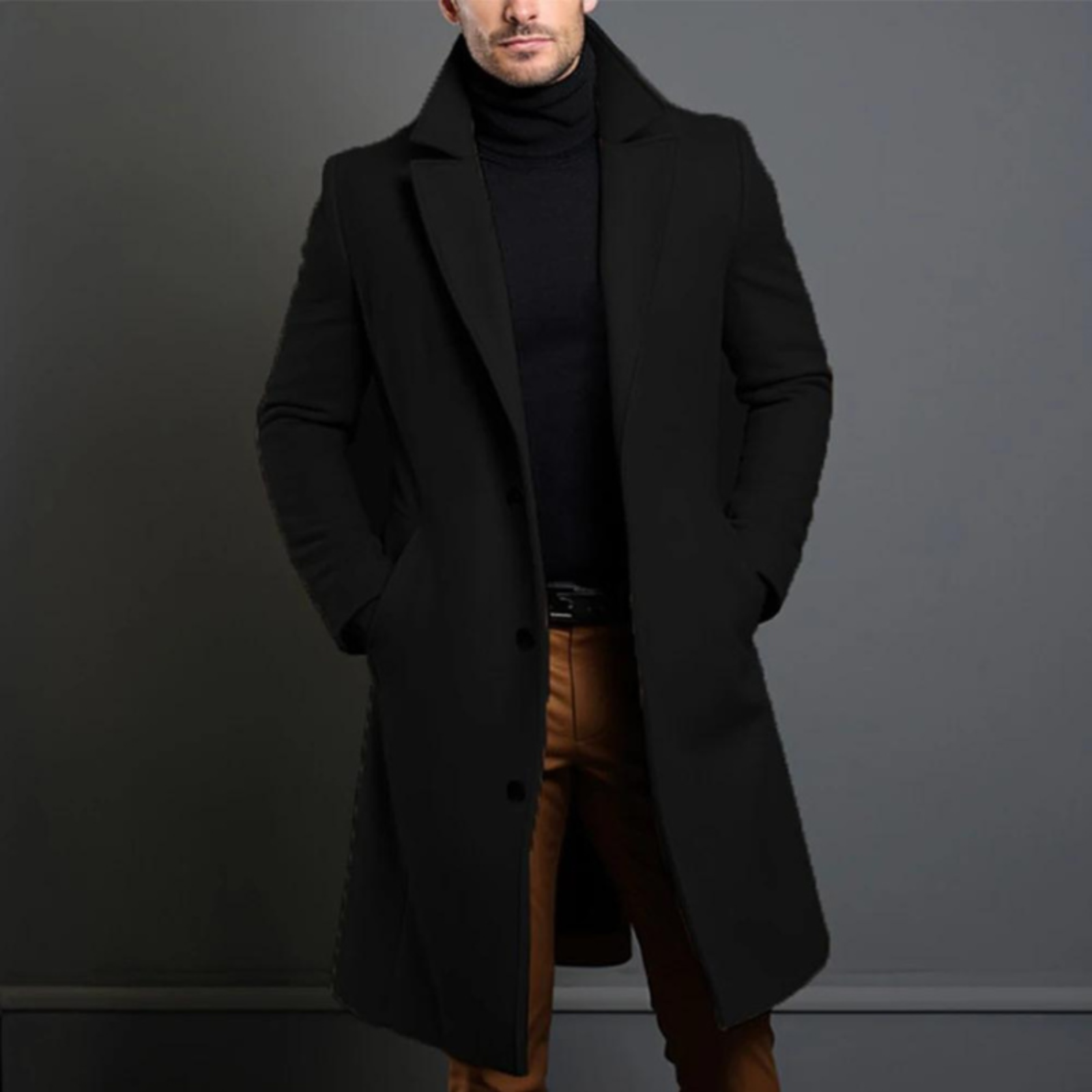 Imperméable Homme Classique Long - luxestyle