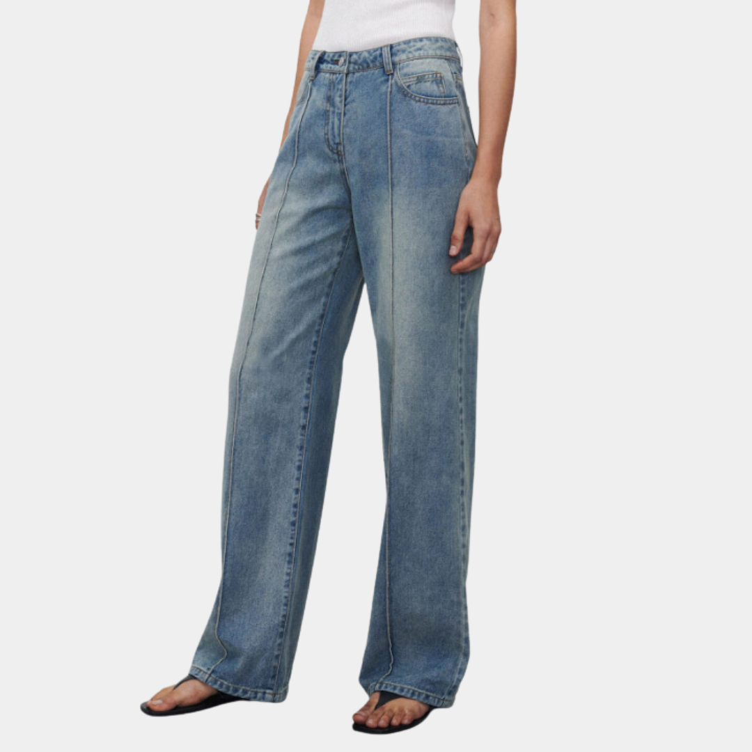Jean Dénim Décontracté Femme - luxestyle