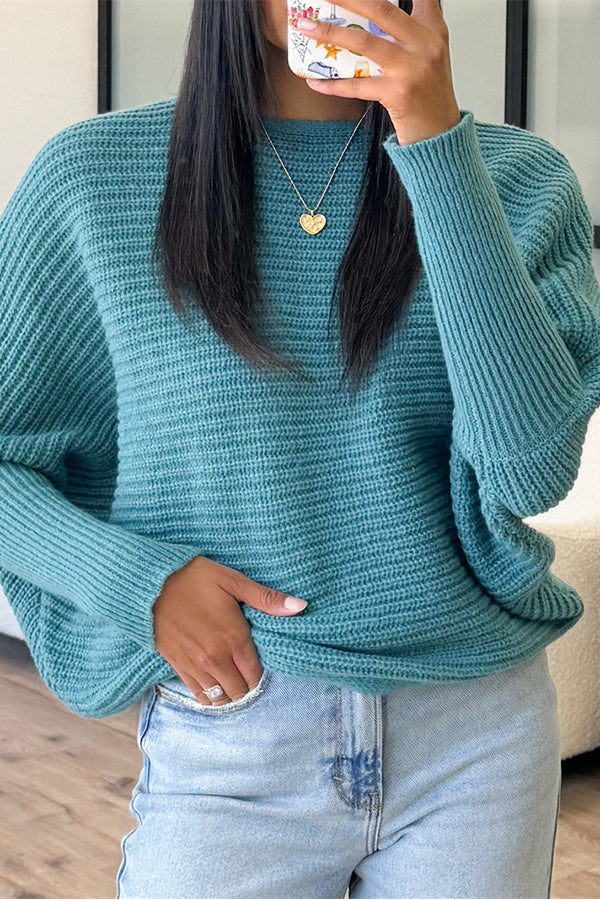 Pull Femme Col Rond Douillet - luxestyle