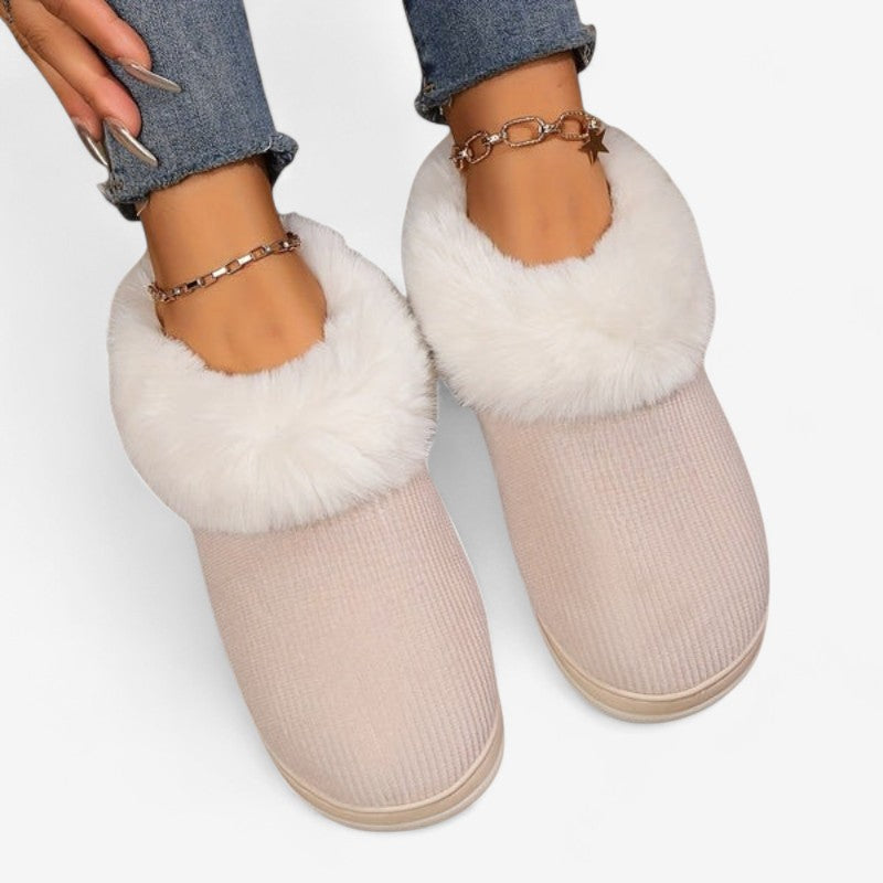 Chaussures Hivernales en Fourrure Chaude et Sûres - LuxeStyle