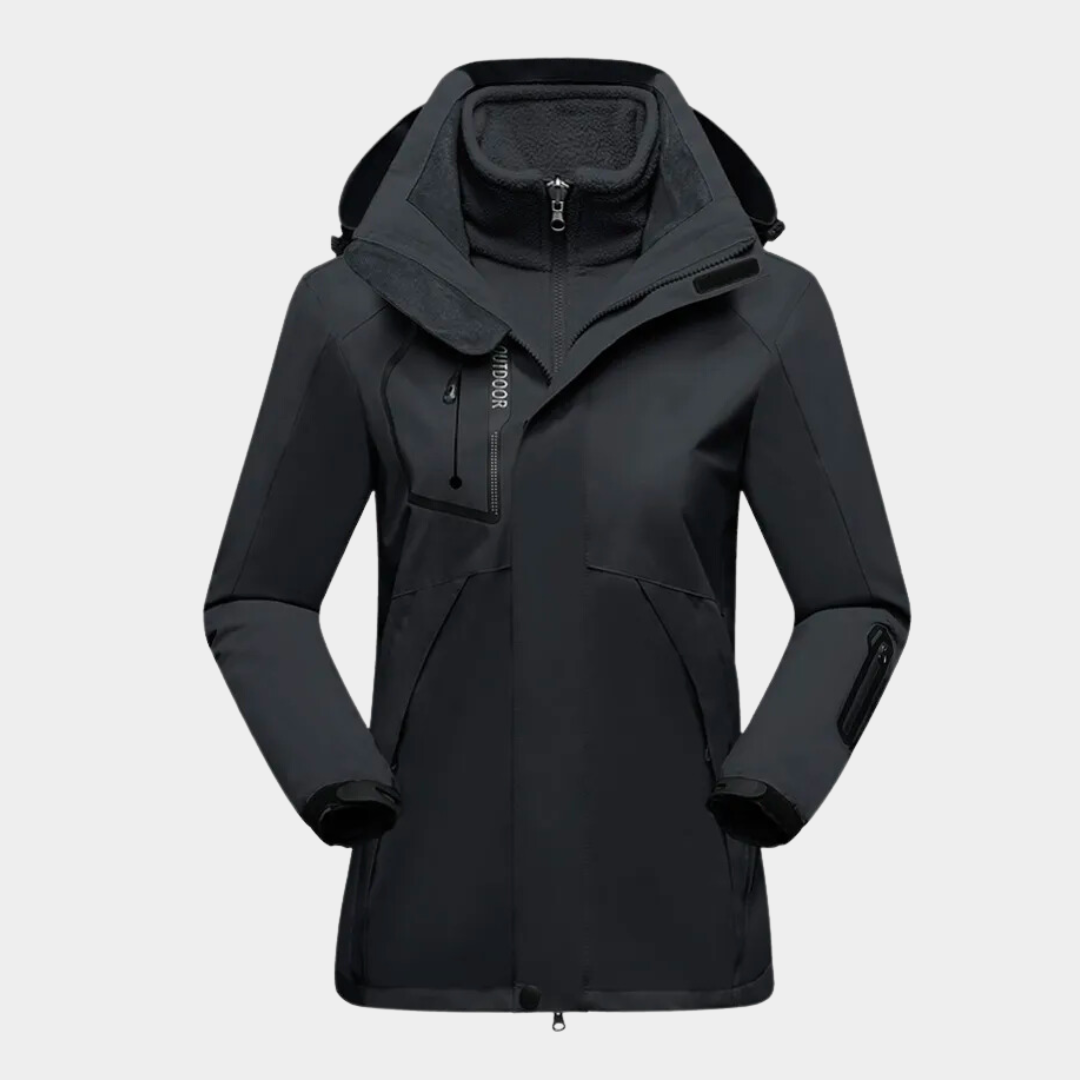 Manteau Femme Long Imperméable Étanche - luxestyle