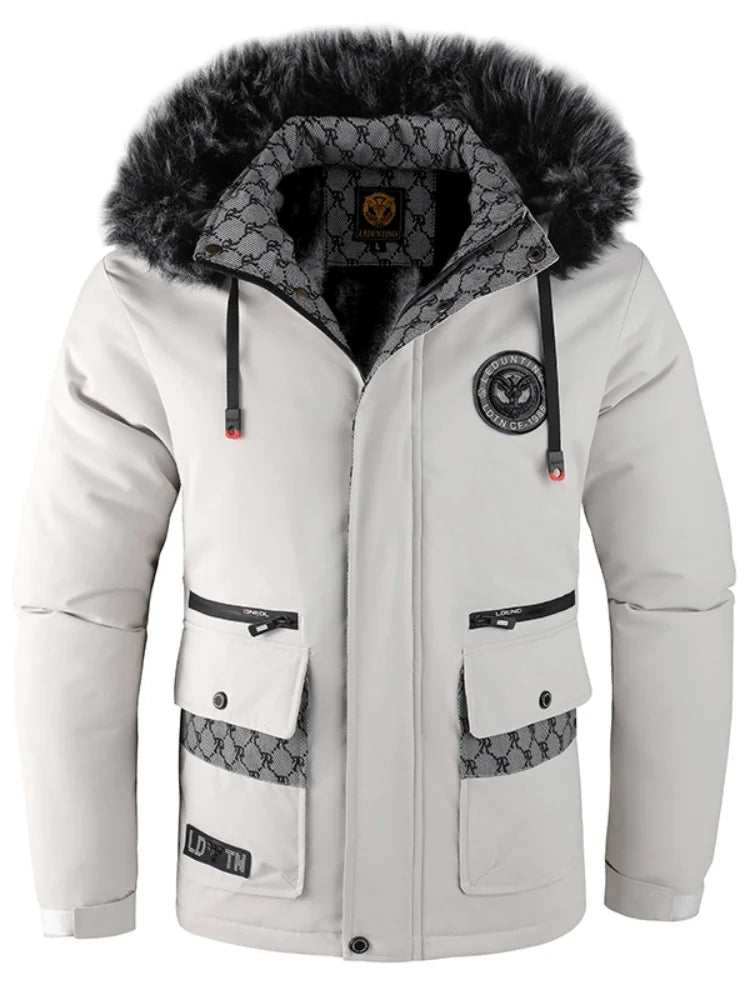Manteau Hiver Douillet à Capuche pour Femme