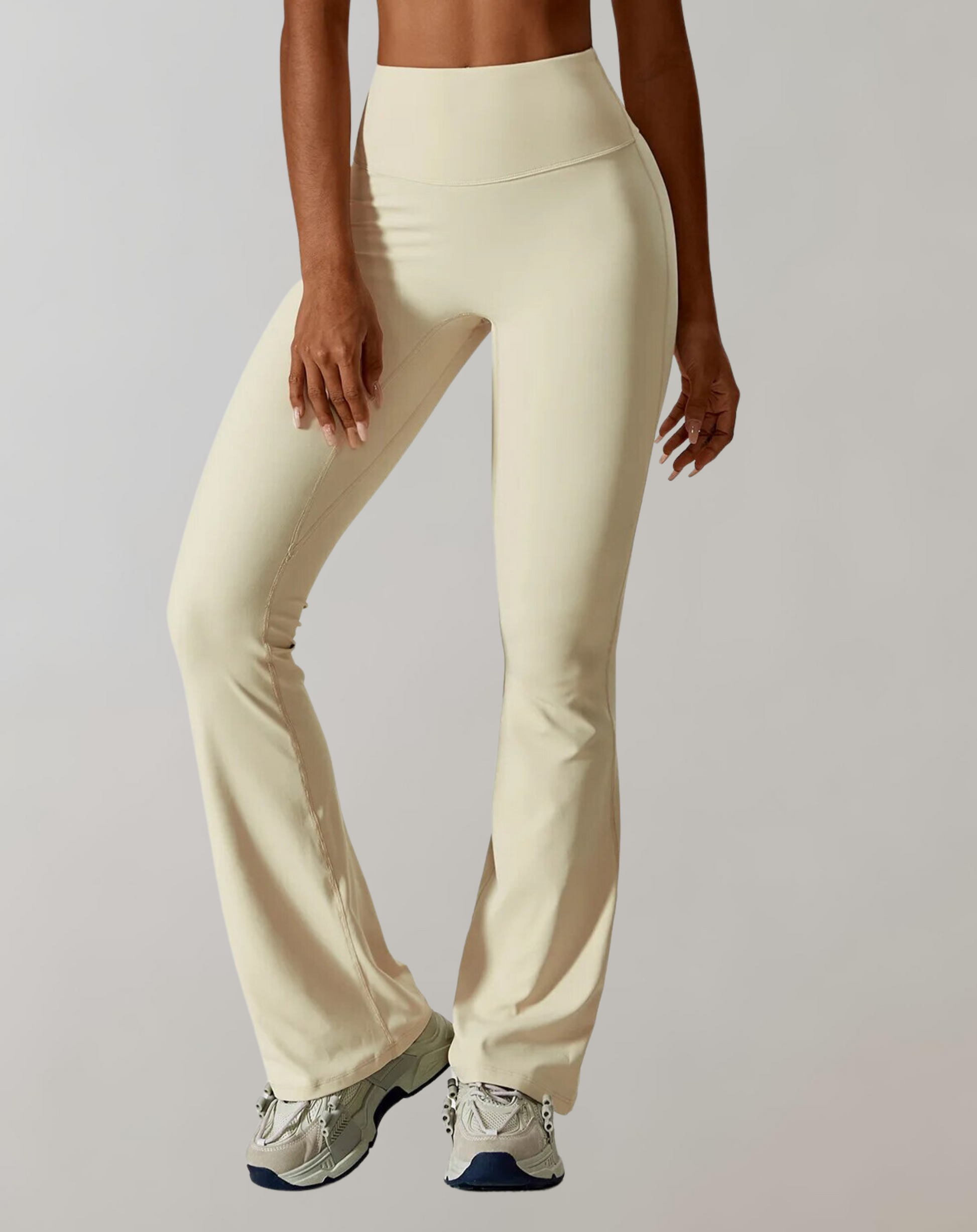 Pantalon de sport femme élégant taille haute - LuxeStyle
