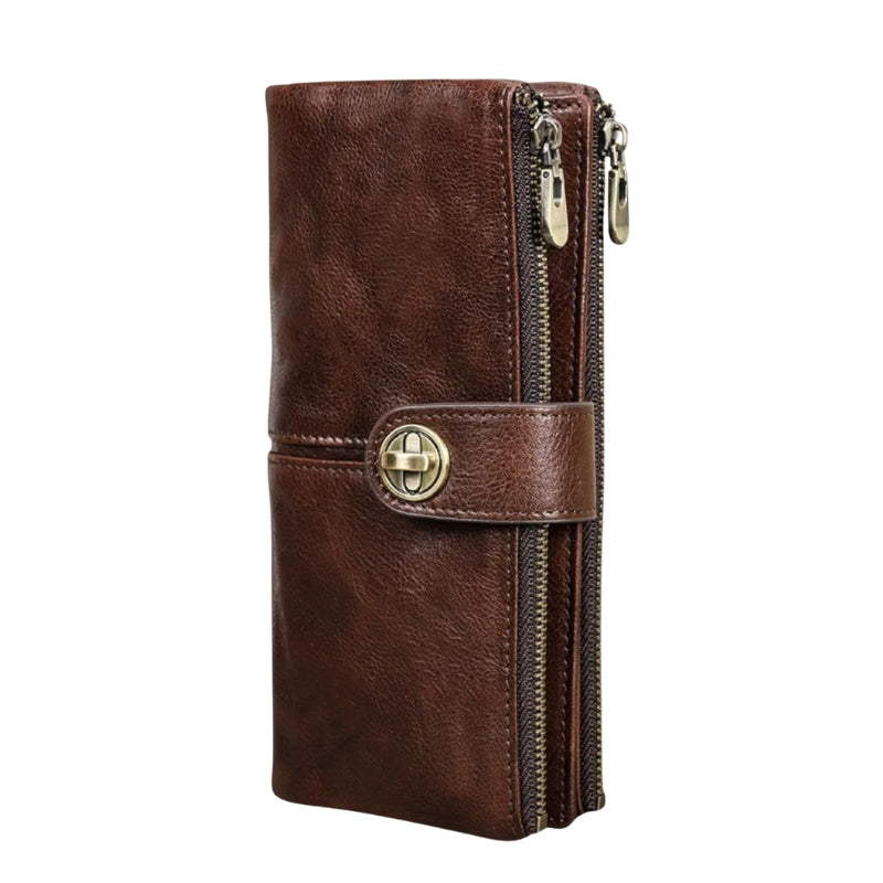 Portefeuille Femme Étui Téléphone avec Compartiments Cartes - LuxeStyle