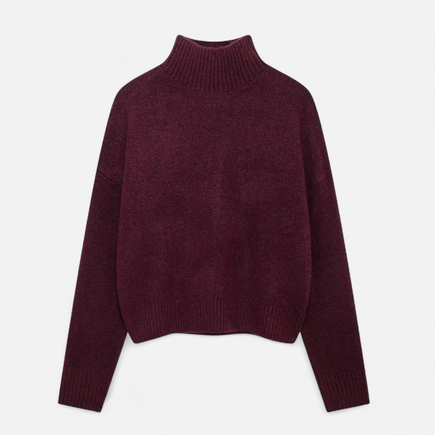 Pull Femme Hiver Douillet Bourgogne