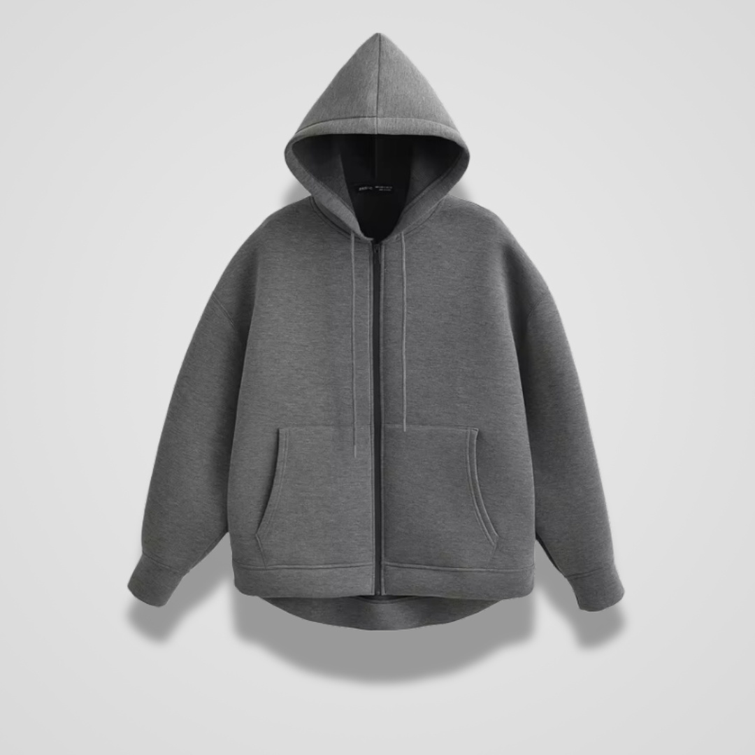 Sweat à capuche Oversize Confortable avec Poches Doubles