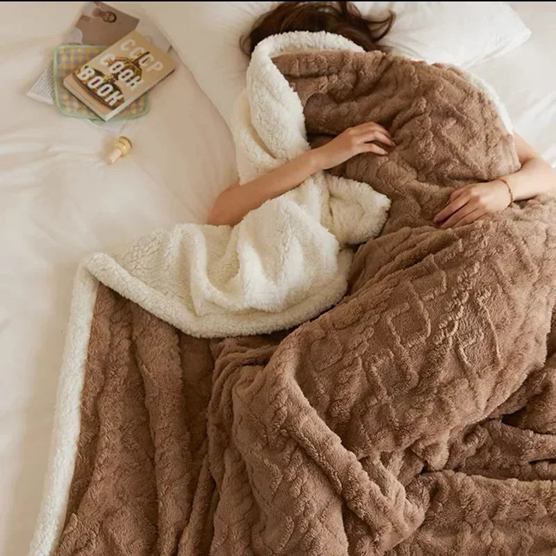 Couverture Hiver Douillet Femmes Élégante - LuxeStyle