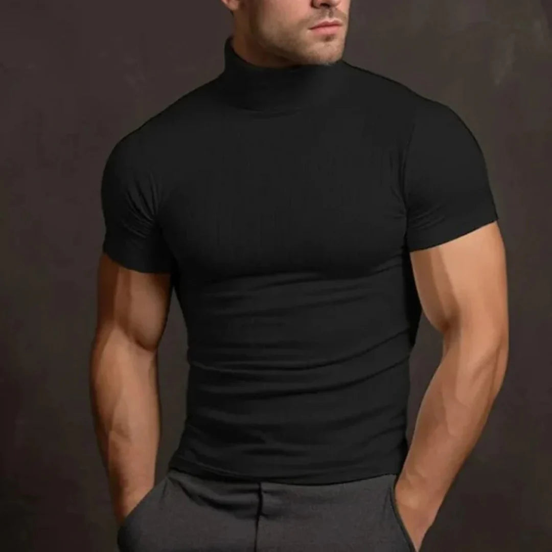 T-shirt Homme Détente Col Rond Manches Courtes - luxestyle