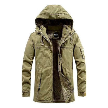 Veste en duvet homme vert militaire