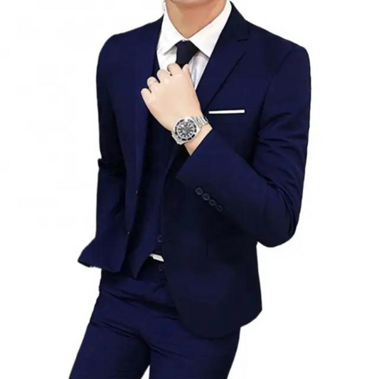 Costume Mariage Élégant 3 Pièces Pour Homme - luxestyle