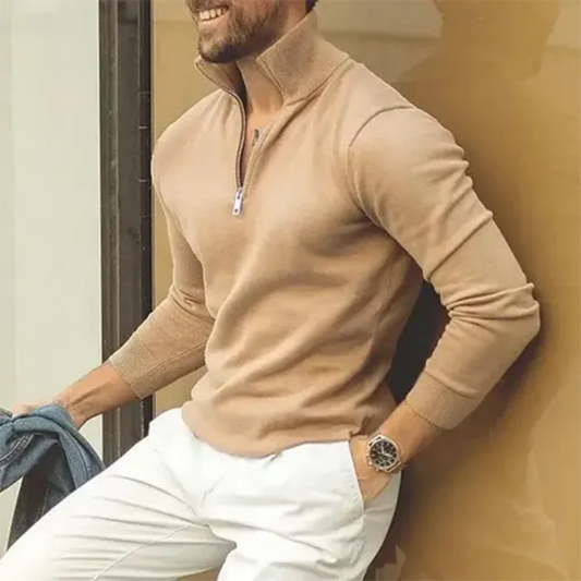 Pull Zippé Hiver Chaud pour Homme - luxestyle