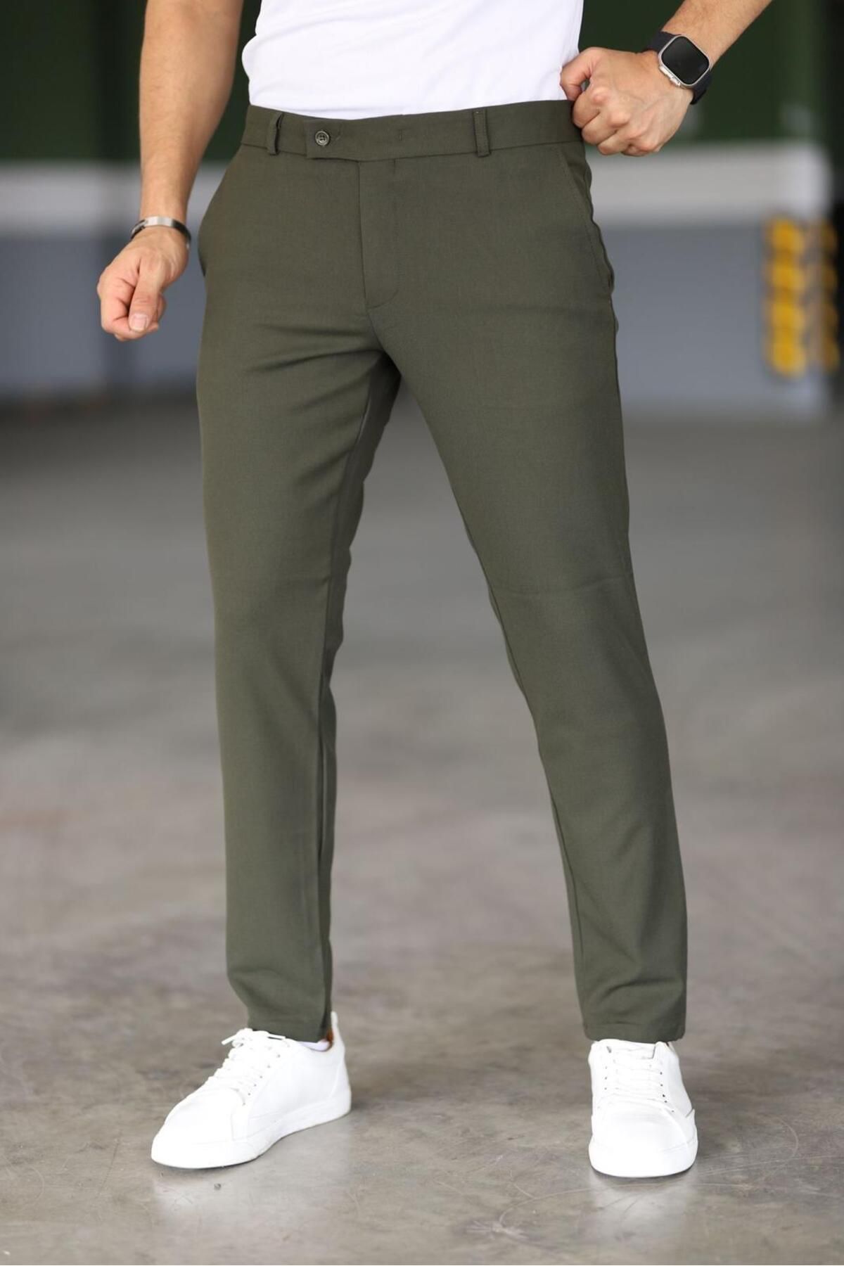 Pantalon Chino Slim Confort pour Hommes - LuxeStyle
