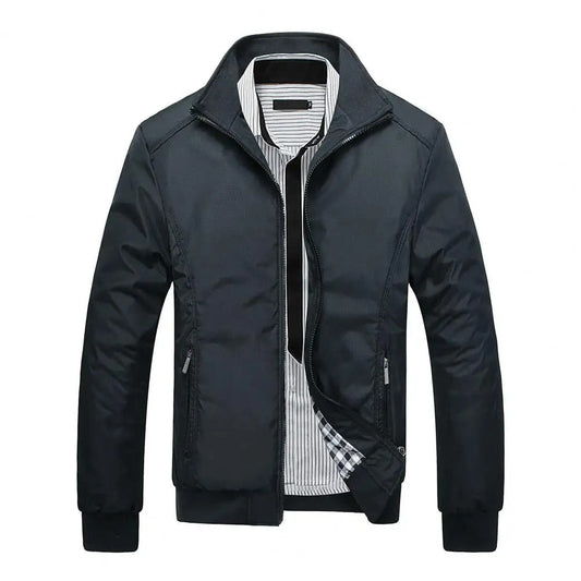HugoStyle™ – Veste Homme Cintrée en Coton Respirant Élégante & Confortable