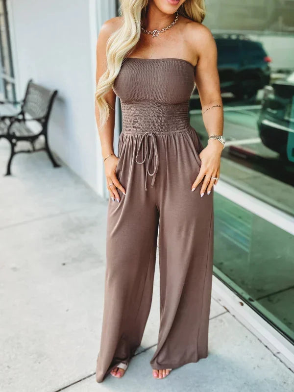 Combinaison Élégante Dos Nu pour Femme - LuxeStyle