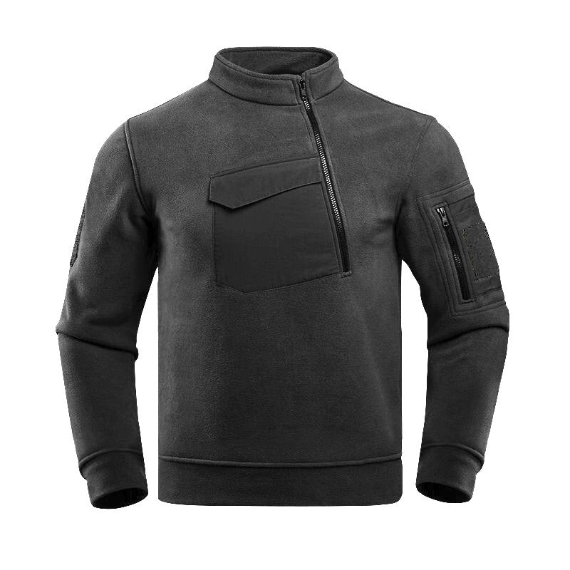 Veste Hivernale Chaude avec Poches Fermées pour Homme