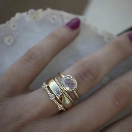 Boucles d'oreille Géométriques Élégantes Femme - LuxeStyle