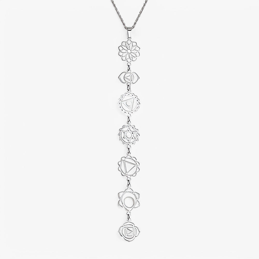 Collier Chakra Équilibre avec Pendentif Femmes Divines